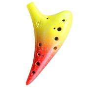 demaxiyad Ceramic, Instrument | Ceramic 12 Holes Alto C,Colorful Ceramic Classical Musical Instrument Alto C for Kid Adult Beginner