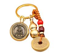 demaxiyad Chinese Feng Shui Key Chain - Good Luck Backpack Charm,Wealth Success Longevity, Feng Shui Coin Pendant, Car Key Chain Pendants Exquisite For Good Luck
