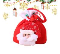 demaxiyad Christmas Bags with Drawstring, Storage Bag for Santa Claus - Reusable Portable Gift Bags - Comfortable Design Drawstring Bags, One, Se référer à la description