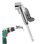demaxiyad Drill Angle Adapter, Angle Adapter, Screwdriver Bit Attachment, Power Tool Accessories 105 Degree Angle Drill Adapter for Carpenters Spaces