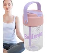 demaxiyad Drinking Bottle | Kids Sports Straw Bottle Beverage Bottle - Outdoor Sports Bottle with Tea Strainer, Fruit Infuser Water Bottle for Travel, Home, Dorm