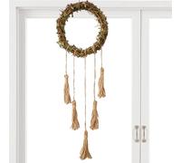 demaxiyad Esoteric Wall Decor Door Handle Bells Rustic Hanging Ornament for Garden Patio and Porch - Aesthetic Charm Indoor Outdoor