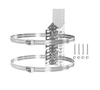 demaxiyad Expansion Tank Wall Bracket, Thermal Expansion Tank Wall Mounting Bracket, Nitrogen Propane Holder for 5 Gallon or 13 Inch Diameter Pole, Sign Mounting Brackets for Larger Poles