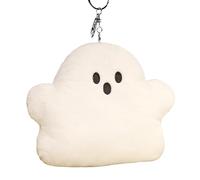 demaxiyad Ghost Plush, Halloween Ghost Pillow, Scary and Cute White Ghost Plush Stuffed Stuffed Animal Halloween Pillows Home Decor Soft and Comfortable Milk Flannel Plush for and