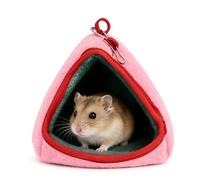 demaxiyad Hamster Nest - Warm Semi-Closed Claw Resistant, House for Hamster Inside the Cage - for Sleeping, Playing, Resting, on the Balcony, Class, in the Apartment, in the
