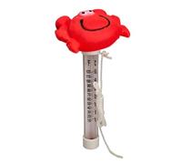 Demaxiyad Hot Tub Temperature Gauge Floating, Crab Design, Spa Center Temperature Reader, For Backyard Pool, Spa Center, Hot Spring, Fish Tank, Great For Swimmers & Homeowners