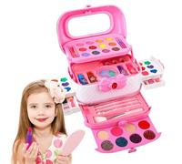 demaxiyad Makeup Set for Girls, Makeup Set for - Washable Makeup Kit for Girls 26 Pieces | Preschool Learning Activities, Cosmetic Set for in
