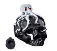 demaxiyad Mortuary Whistle - Survival and Self-Defense Tools, Halloween Skull Whistle Strongest Sound - for Camping, Hiking, Picnic, Exhibition, War Meditation, Party, Animal Film