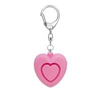 demaxiyad Personal Alarm Keychain, 125dB Heart Shaped Defense Device, Security Alarm Keychain with Light, for Women Girls Kids Elderly Running Walking Alone Parking Lot Evening Travel