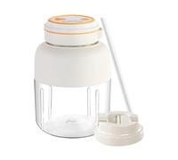 demaxiyad Portable Juice Extractor Cup - Adjustable Wireless Blender Cup 1.3 L, Portable Juicer Bottle, for Shakes Juice, Coffee, Beverages, Meals, Home, Kitchen, Sport, Outdoor, Camping