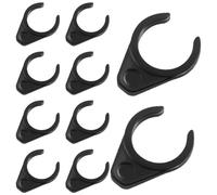 demaxiyad Quick Release Lock, Protection Buckle - Set of 10 Road Bike Pedals Protective Buckle - Cycling Accessories, Quick Lock Locking Mechanism for Bumpy Roads