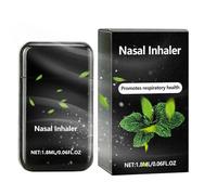 demaxiyad Refreshing Nasal Inhaler,Nasal Inhaler Stick for Refreshing - 1.8ml Pocket-Sized Relaxation Supplies, Double-Channel Energy Booster for Travel Driving Camping Working