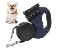 Demaxiyad Retractable Dog for Small Dogs, Reinforced Retractable with LED Light, Double Pets for Small and Medium Dogs
