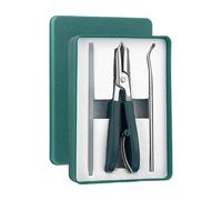 demaxiyad Side Nail Clippers, Ingrown Toenail Scissors for Fingers | Anti-Splash Design, Sturdy Stainless Steel Blade, Wide Mouth for Unisex Hand and Foot Care