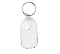 Demaxiyad Small Compasses Thermometers Keychain, Portable Guiding Compass Thermometers Keyring, Small Pocket Sized Compass Keyring Gear, For Trail Walking, Mountaineering, Fishing, Hunting, Scouting