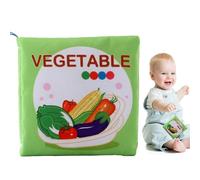 demaxiyad Soft Teething Books, Bath Books, High Contrast Tear Resistant Fabric Book - High Contrast Fabric Book Tear Resistant Soft Activity Book