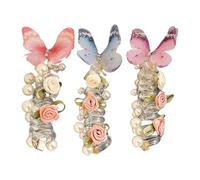demaxiyad Spiral Hair Ties | Rainbow Hair Ties,Soft Stretchy Ponytail Styling Accessories for Youth Daily Use School Activities Teens Toddler Daughter