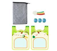 demaxiyad Sticky Ball Catch Game, Anti-Shock Balls for Throwing | Interactive Throwing Games for Garden, Beach, Pool, Camping, Travel, Family, School, Playground