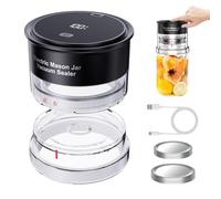 demaxiyad Vacuum Sealer For Jars,Electric Sealing Device With LED Digital Display | Vacuum Sealer For Canning Jars - For Dry Food Cereal Home Kitchen