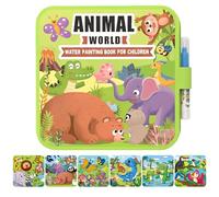 demaxiyad Water Coloring Book | Educational Activities for Learning | Watercolor Coloring Book and Painting Activities - for Christmas Birthday Boys Girls School Classroom