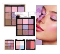 demaxiyad Women's Eyeshadow and Blush, Eyeshadow Palette for Women, Long-Lasting Makeup, Matte and Shiny Effect for Scenes, Outings, Parties, Photos, Beauty of the Eyes and the Beauty of the Eyes