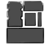 DEMciflex dust filter kit for Corsair 750D - black / black