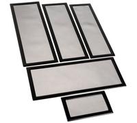 DEMciflex dust filter set for Lian Li O11 Dynamic - black/black