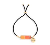 DEMDACO Autumn Courage Dip Dye Design, Multicolor 5 Inch Plus Extension Metal/Glass/Cord Everyday Fashion Bracelet