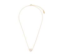 DEMDACO Dream Big, Rainbow Heart, Multicolor 16 Inch Plus Extension Metal/Glass Everyday Fashion Necklace