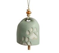 Demdaco Inspired Bell - Paw Prints, Multicolor, height 30cm