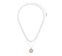 DEMDACO Protect & Guide Compass, Silver Tone 18 Inches Plus Extension Metal Everyday Fashion Layered Necklace