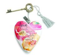 Demdaco Whole Heart Art Heart Ornament