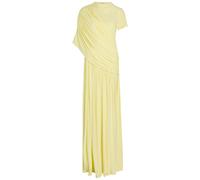 Deme The Sparrow Draped Stretch-jersey Gown - Yellow - L (UK14 / L)