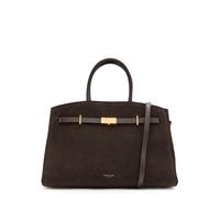 Demellier The Hudson Midi Grained Leather top Handle bag - Dark Brown - One Size
