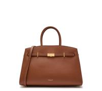 Demellier The Hudson Midi Grained Leather top Handle bag - Tan - One Size
