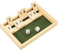 Dementia Activities, 9 Numbers Memory Games,Wooden Shut The Box Dementia Products for Adult Seniors Elderly, Fidget Sensory Busy Board Gadgets Gifts