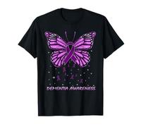 Dementia Awareness Butterfly T-Shirt