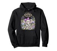 Dementia Awareness Elephant I Will Remember For You Pullover Hoodie