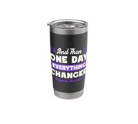 Dementia Awareness Supporter One Day Changed Alzheimer Stainless Steel Insulated Tumbler