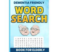 Dementia-Friendly Word Search Book for Elderly: Easy Word Search Large Print Activity Book for Adults, Dementia Activities for Seniors A Puzzle Book ... to Improve Memory, Simple Crafts for Seniors