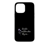 Dementia Meet Them Where They Are Purple Flower Support Case for iPhone 13 Pro Max