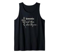 Dementia Meet Them Where They are Purple Flower Support Tank Top