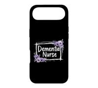Dementia Nurse Floral Healthcare Appreciation Design Case for iPhone Air