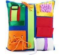 Dementia Pillow | Calming & Comforting Activities for Adults with Dementia | Fidget Sensory Pillow | Dementia Products for Elderly | Helps with: Alzheimers, Dementia, Asperger’s & Autism