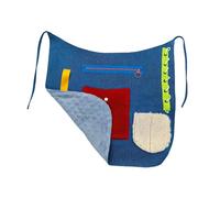 Dementia Sensory Apron - Zunetsutock Work Idea for Elderly - Promotes Sensory Perception, Memory Activation for Handwork Care | for Quota