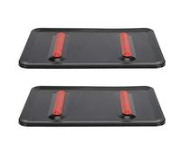 Demeras 2 PCS Iron Heat Insulation Board Heat Insulation Plate Ironing Rest Pad Hot Iron Resistant Mat for Home Using