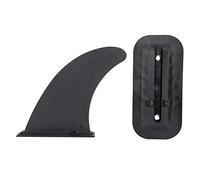 Demeras 2PCS Surfboard Fin Thrusters Tir Fins Detachable Surfboard Tail Rudder Plastic Surfing Watershed Fin for Paddle Board Canoe Surfboard Fins