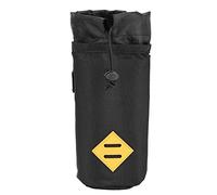 Demeras Bike Water Bottle Holder Bag Cycling Frame Waterproof Storage Bag for All Bikes Daily Use Touring Commuting(L)