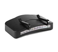 Demeras Clip On Cap Light For Cycling Hiking Camping at Night White Light Lamp LED Cap Light Black For Outdoor Activities