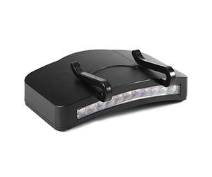 Demeras Clip On Cap Light For Cycling Hiking Camping at Night White Light Lamp LED Cap Light Black For Outdoor Activities